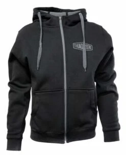 Thunderbike Zip Hoodie Flying Spark Plug Schwarz/grau