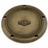 Harley Davidson Brass / Messing Derby Deckel -Harley Davidson 25700515