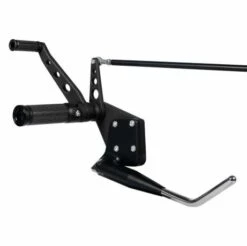 Fußrastenanlage Base Satin Schwarz Cut -Harley Davidson 31 71 230 21