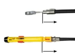 Harley Davidson H-D Oberer Kupplungszug Schwarz