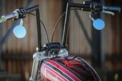 Tacho-Riser-Kit Schwarz -Harley Davidson 51 74 030 21