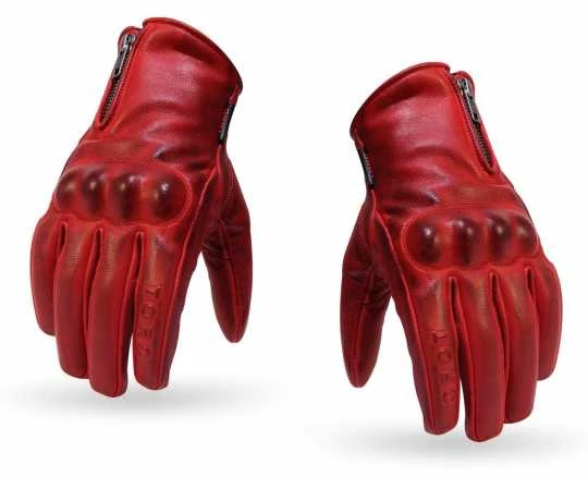 Torc Handschuhe Beverly Hills Rot 3 Torc Handschuhe Beverly Hills Rot