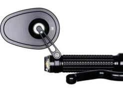 Motogadget Mo.view Cruise Lenkerendenspiegel Schwarz