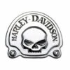 Harley Davidson Dekoratives Skull Medaillon 3 5/8" X 3" Chrom -Harley Davidson 91718 02 harley