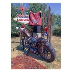 13 1/2 Rain Splitter Denim Weste Schwarz -Harley Davidson 937670bk1