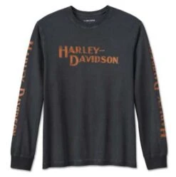 Harley-Davidson Longsleeve Whiplash Schwarz