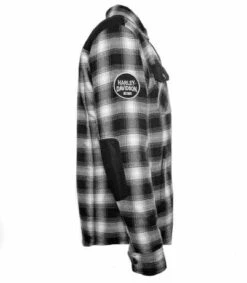 Harley-Davidson Biker Hemdjacke Arterial Karo Schwarz/weiß 10 Harley-Davidson Biker Hemdjacke Arterial Karo Schwarz/weiß -Harley Davidson 98147 20em 3
