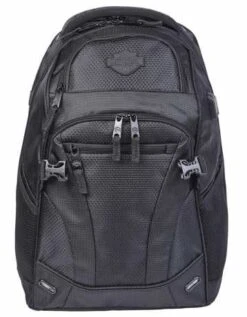 Harley Davidson Renegade II USB Rucksack Schwarz -Harley Davidson 99207 blk1 1