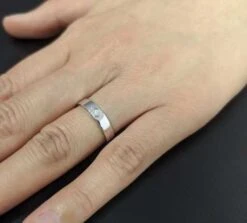 Harley-Davidson Damen Ring Bar & Shield Cirque Crystal Band Silber -Harley Davidson hdr0568 3