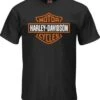 Harley-Davidson T-Shirt Bar & Shield Schwarz