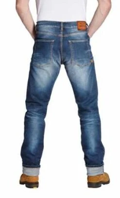 Rokker Biker Jeans Iron Selvage Blau -Harley Davidson rok1050v 23