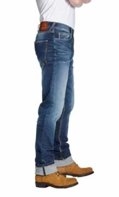 Rokker Biker Jeans Iron Selvage Blau -Harley Davidson rok1050v 43