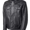 Roland Sands Paramount 74 Lederjacke Schwarz -Harley Davidson roland sands paramount74 black