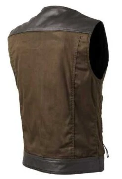 Roland Sands Temple 74 Weste Braun -Harley Davidson roland sands temple74 brown2