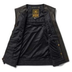 Roland Sands Temple 74 Weste Braun -Harley Davidson roland sands temple74 brown4